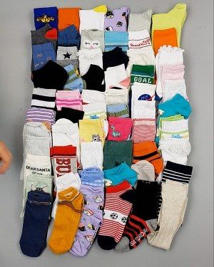 Носки дети СТОК лето - Сток оптом